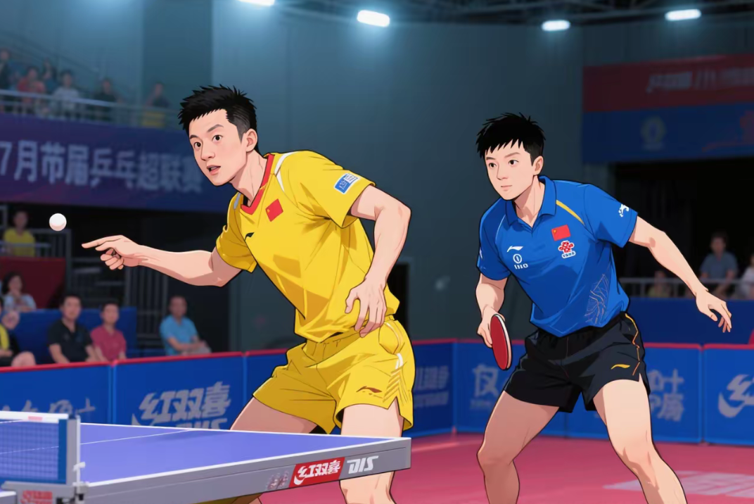 德国乒乓球队碾压英国乒乓球队，许昕关键制胜的简单介绍